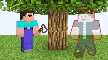 NOOB VS INVISIBLE PRO IN MINECRAFT 4 ! INVISIBILITY TROLLING TRAP FOR Minecraft Noob