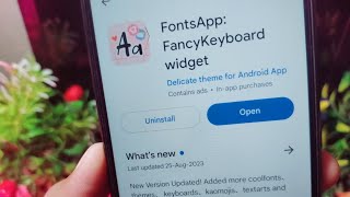 FontsApp FancyKeyboard App Kaise Use Kare || How To Use FontsApp screenshot 3