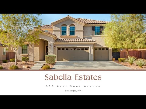 338 Azar Swan Avenue, Las Vegas, NV home video tour