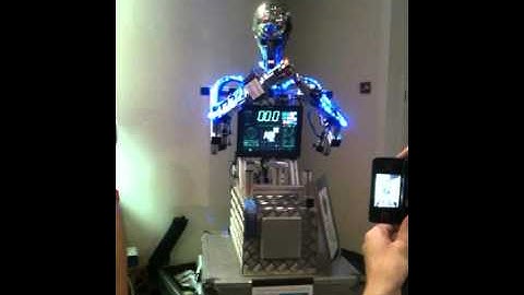 A Rubik Cube Solving Robot at MakerFaire NYC