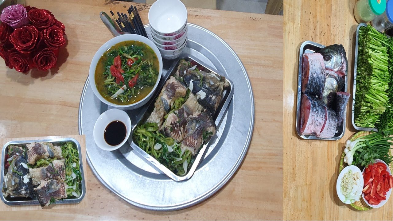 Cách nấu món cá trôi nấu với rau cần rất ngon cho bữa cơm gia đình ...
