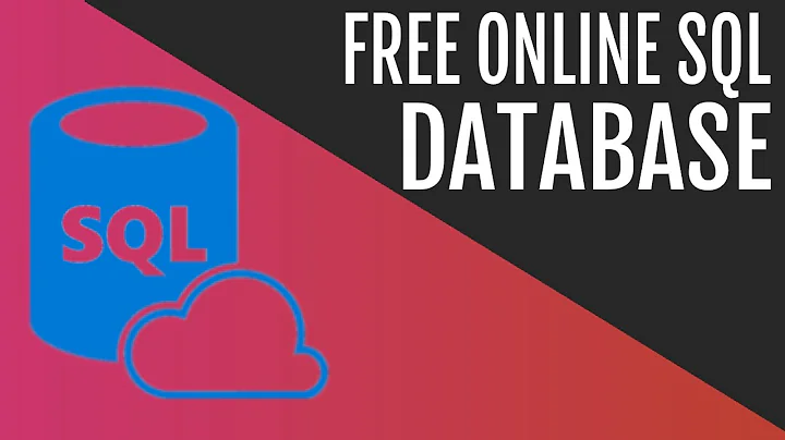 Setup and Create a Free Online SQL Database