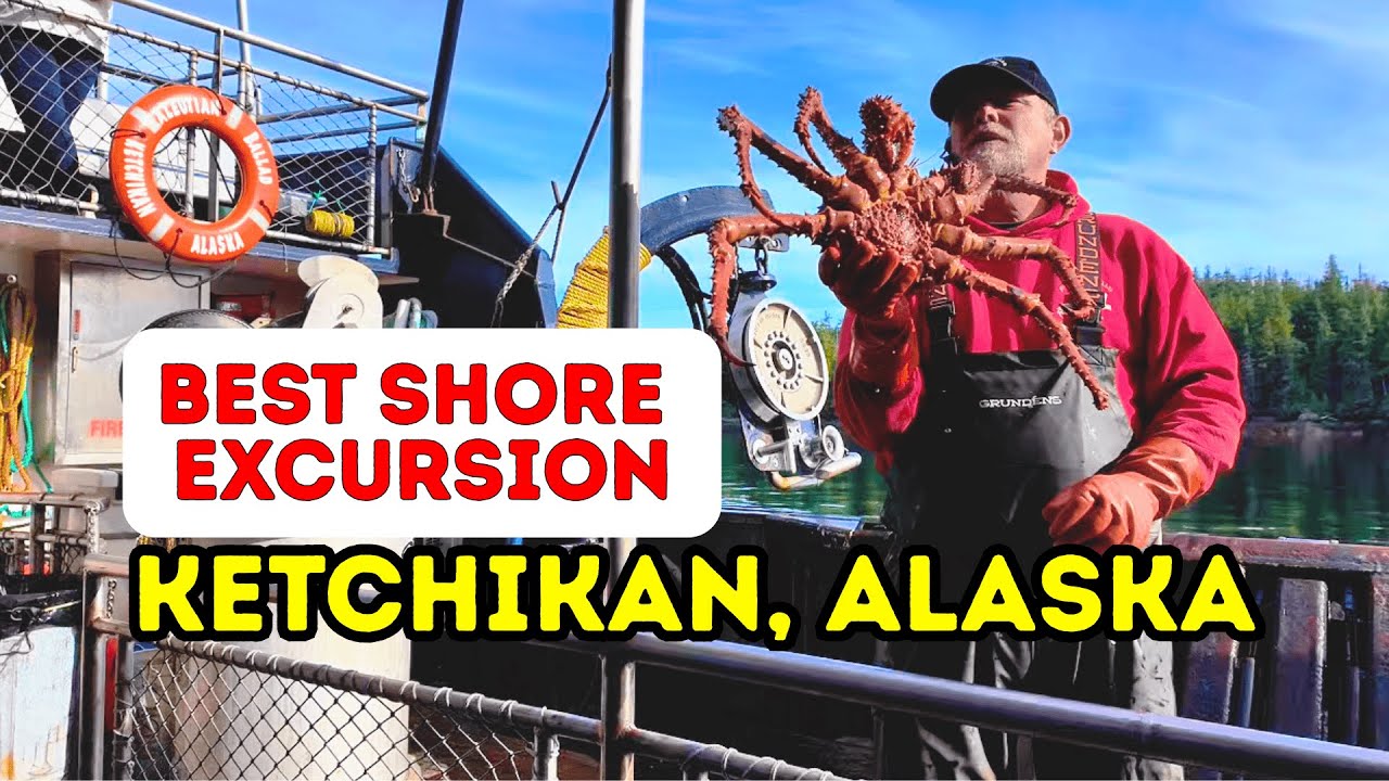 Bering Sea Crab Fishing Tour | Behind the Scenes in Ketchikan Carnival Spirit Ketchikan, Alaska