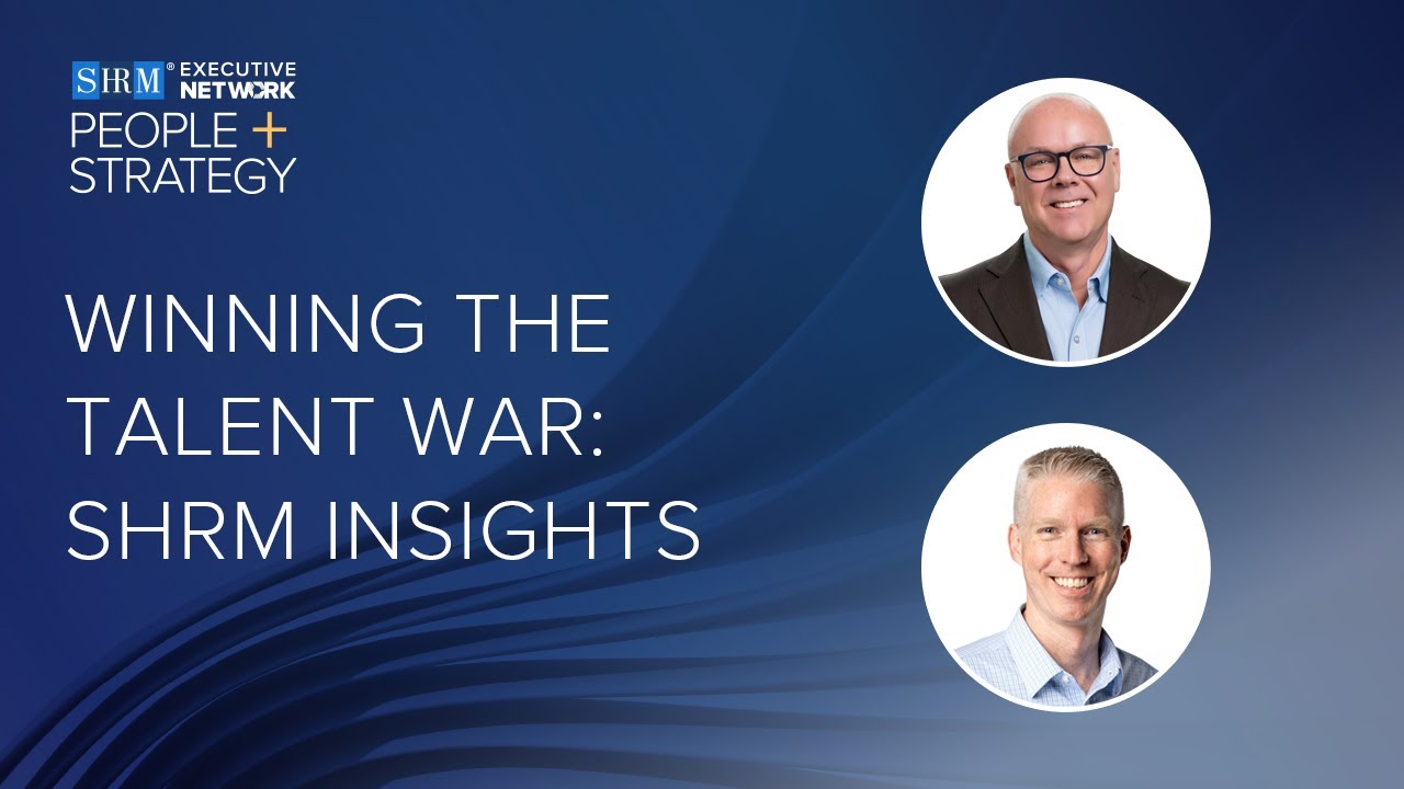 Inside SHRM’s CHRO Report: What’s Next for 2025? | People + Strategy