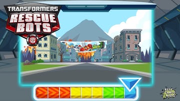 LAVA FLOWS MISSION Complete! | Transformers Rescue Bots: Disaster Dash Hero Run #112 By Budge