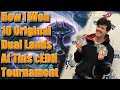 My tournament winning run at the cedh clash for cash  1st place sisay cedh tournament report