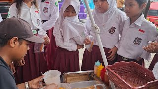 CRISPY CHICKEN AND INTESTINES SELL 1000S A DAY, SOLD OUT 500 STICKS