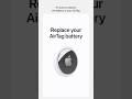 Replace your AirTag battery | Apple Support