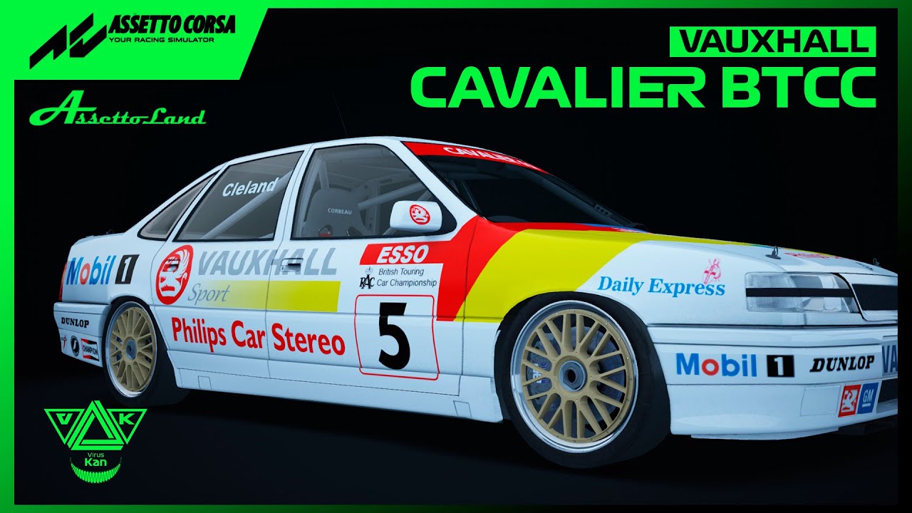 Assetto Corsa Vauxhall Cavalier Btcc 1990 Assettoland Youtube