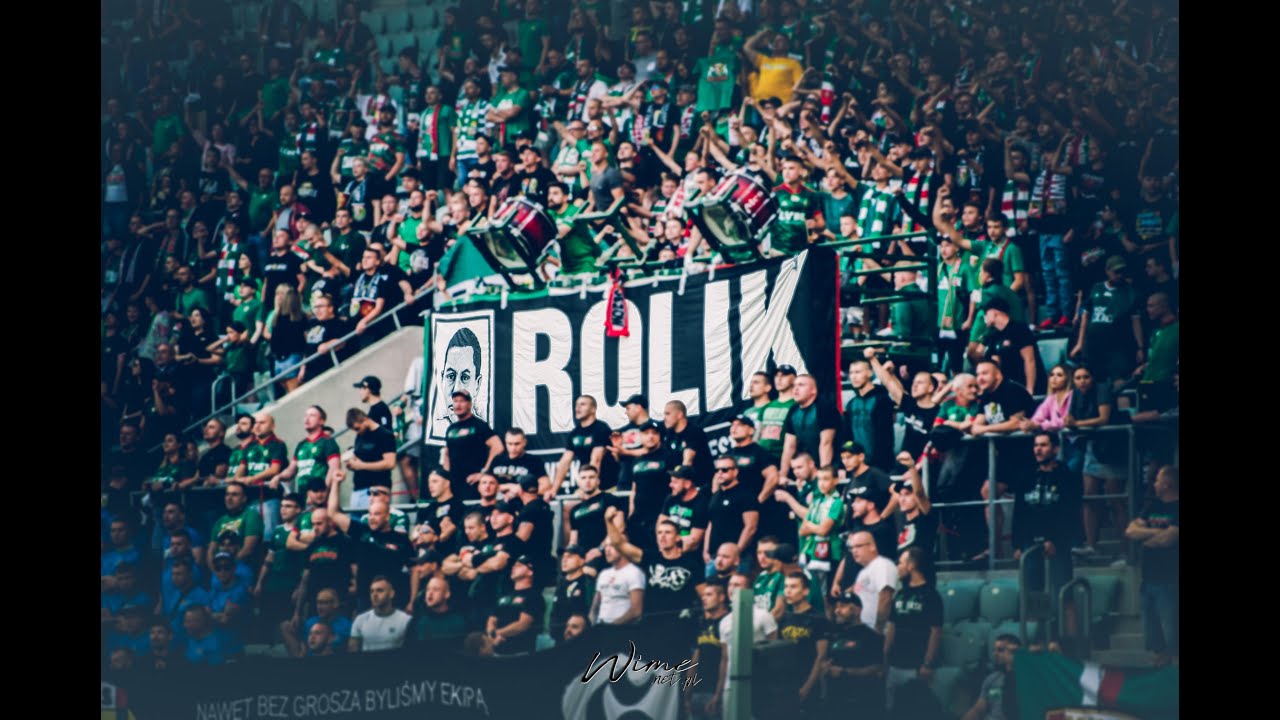 Doping Kibiców Śląska w meczu przeciwko Widzew Łódź