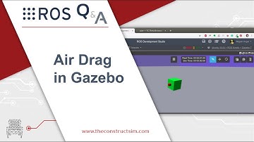 [ROS Q&A] 190 - Air Drag in Gazebo