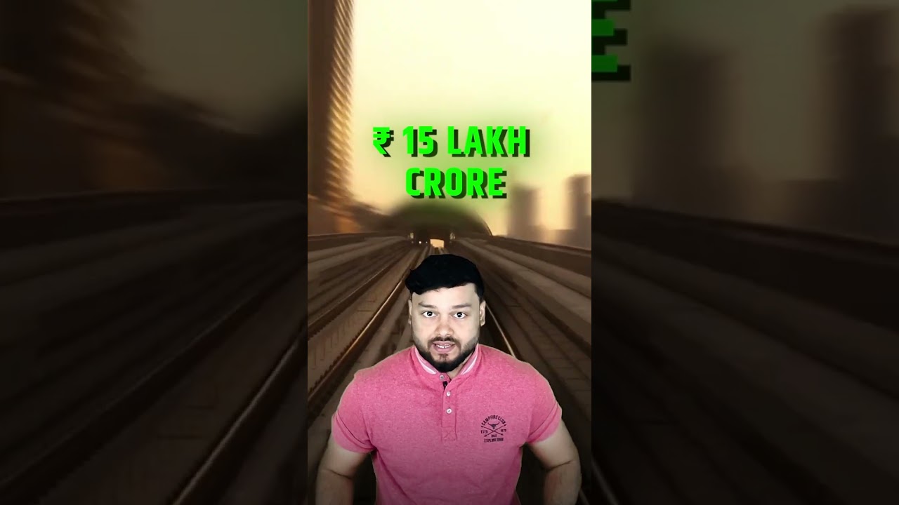 The AMAZING Cost of ENTIRE Rail Network in INDIA - FactTechz Short AMAZING FACTS&nbsp;Show #shorts