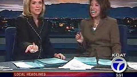 Marisa Maez and Chrstine Jones Laughing