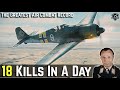 The wwii ace who shot down 18 fighters in one day
