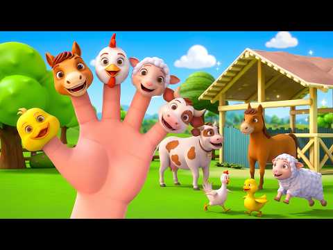 Welcome To The Farm Animal Family | Fun Nursery Rhymes For Kids | Choo Choo Train