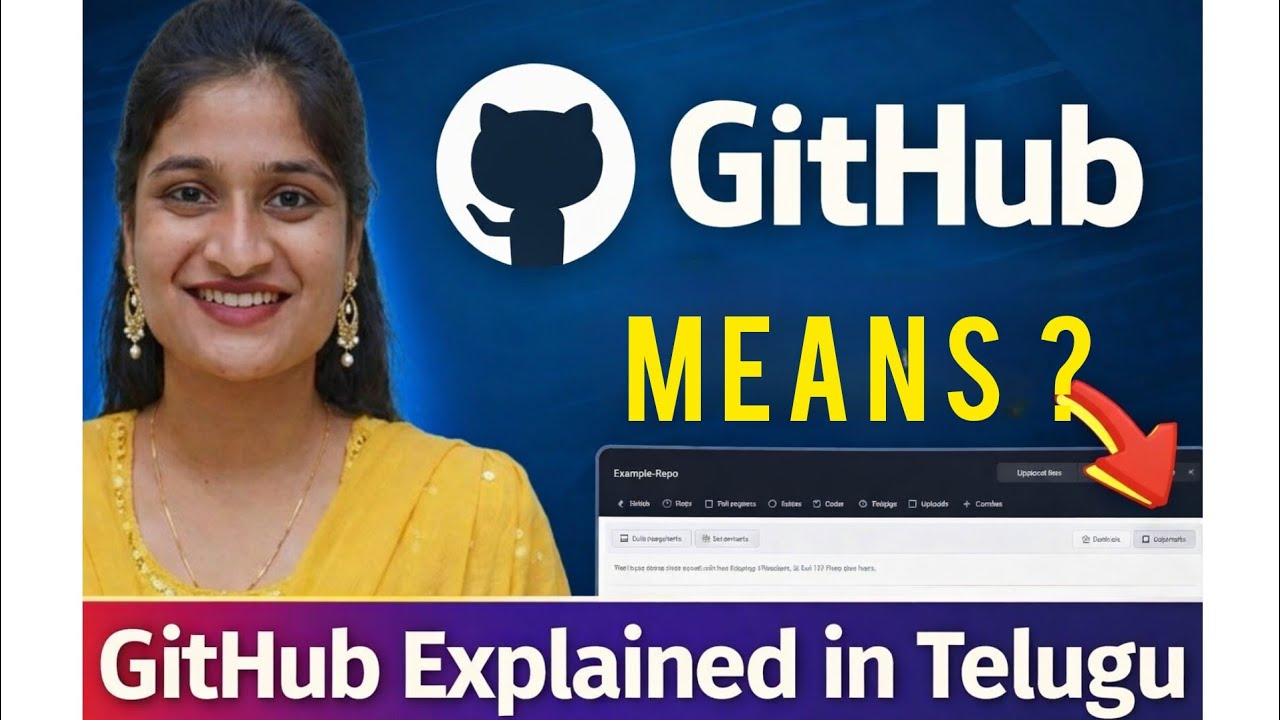 What is GitHub? GitHub Complete Explanation in Telugu for Beginners ...