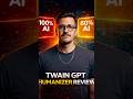 TwainGPT Humanizer Review #twainGPThumanizer #twainGPTreview #twainGPT