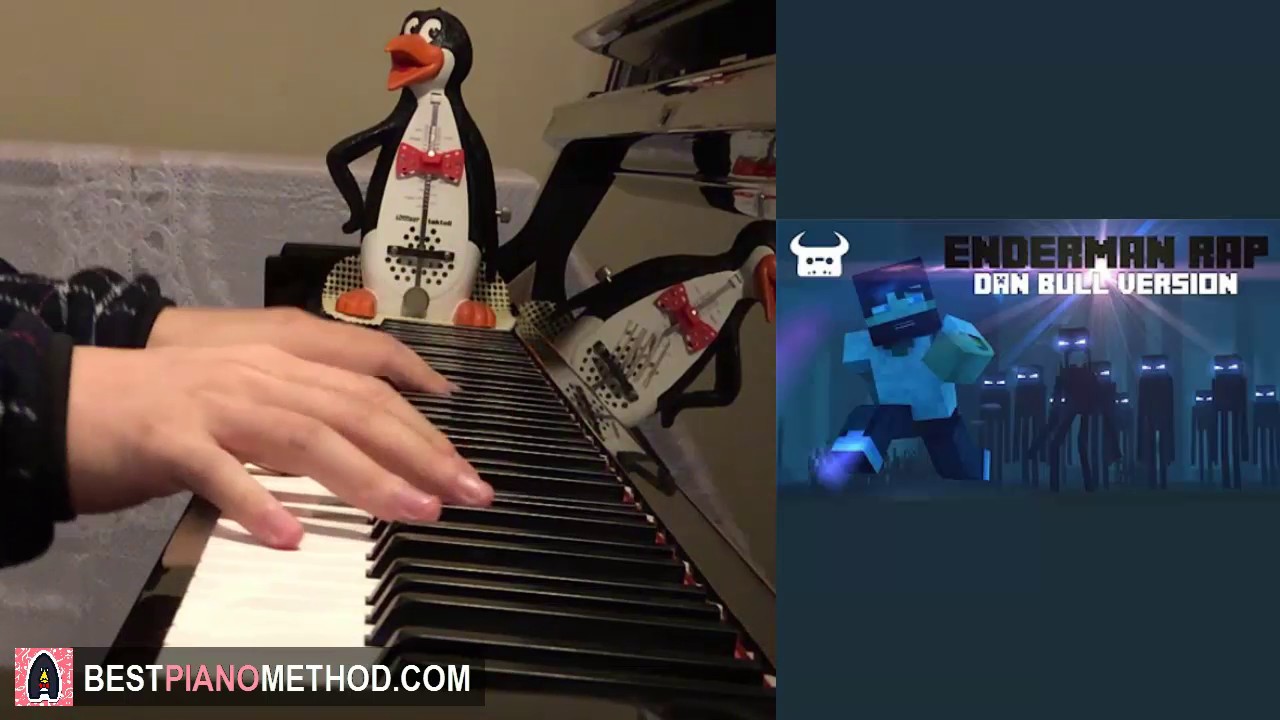 Minecraft Enderman Rap Song Dan Bull And Rockit Gaming Piano