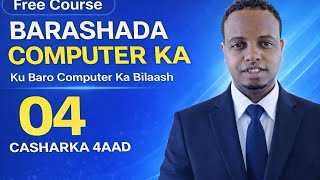 Barashada computer ka casharka 4aad.Sida loo habeeyo desktop icons #computer #ai #tutorial #viral 