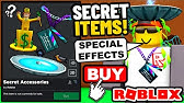 All These Accessories Have Special Effects Roblox Youtube - all roblox hats with effects