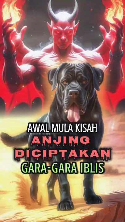Awal Mula Anjing Diciptakan dari Ludah Iblis