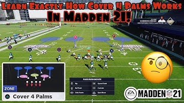 Learn Exactly How Cover 4 Palms Works In Madden 21! | Match School Series|