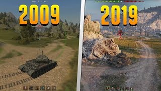 Evolution of WOT World of Tanks 2009-2021 (Comparison)