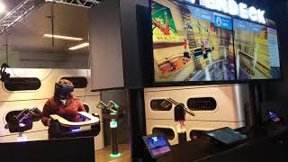 Hersheypark Hyperdeck VR Game H.A.I.R. (1980s Rockstar)