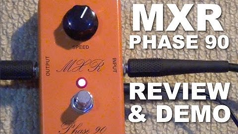 MXR Phase Script 90 Review & Demo