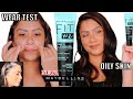 *NEW* MAYBELLINE FIT ME! MATTE PORELESS PRIMER + ALL DAY WEAR *oily skin* | MagdalineJanet