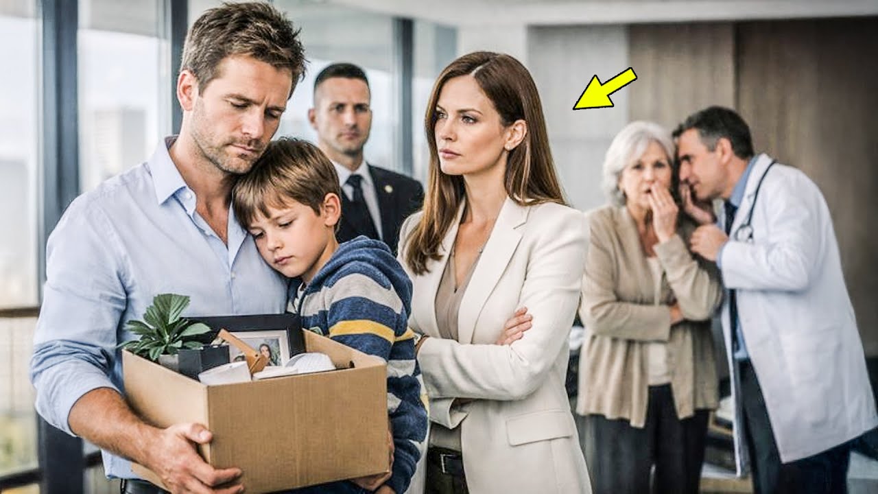 Padre soltero es despedido por la CEO — días después ella descubre quién salvó a su madre.