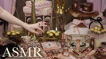 Unboxing the Sweetest Makeup Collection Ever?? 💘 (ASMR soft spoken + whisper)