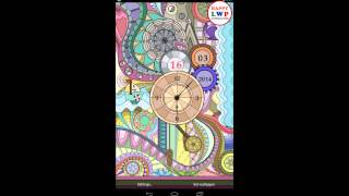 Glass Clock Live Wallpaper Promo Video
