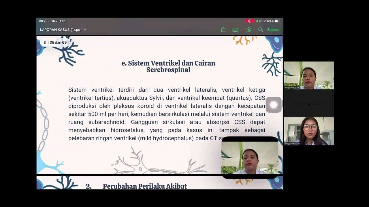 laporan kasus “ PERUBAHAN PERILAKU AKUT”