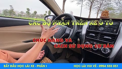 Hướng dẫn các bộ phận xe ô to