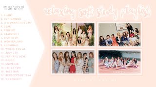 🌼 relaxing soft study & good night girl group playlist | wjsn, gugudan, dreamcatcher, loona 🌼 screenshot 5