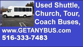 Used Tour Bus For Sale Craigslist | Stock#: A4982 | 2012 Ford E450 Wheelchair Shuttle Bus For Sale