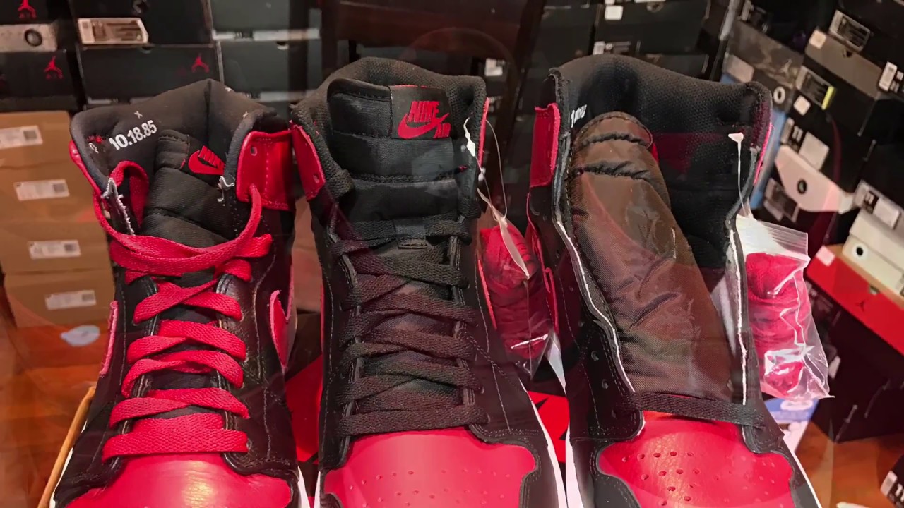 2011 air jordan banned 1's