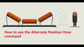 How to use the Alternate position view in SolidWorks