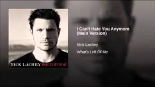 I Can't Hate You Anymore Nick Lachey  @Latido_Musical Twitter