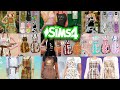 Cute Apron CC PACK Kitchen & Garden Sims 4 cc folder