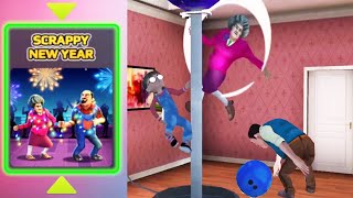 Scary Teacher 3D 5 .16 - Scrappy New Year Without Using Rolling Ball