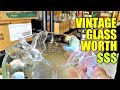 Ep322: WE FOUND GLASS WORTH BIG BUCKS!!! - The ORIGINAL GoPro Garage Sale Vlog!