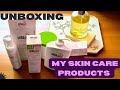 UNBOXING MY SKIN CARE PRODUCTS UNBOXING MY SKIN CARE PRODUCTS