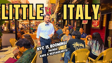 Thumbnail of Exploring NYC LITTLE ITALY 🇮🇹 | What Manhattan Is REALLY LIKE After 6pm! | NYC Is BOOMING!