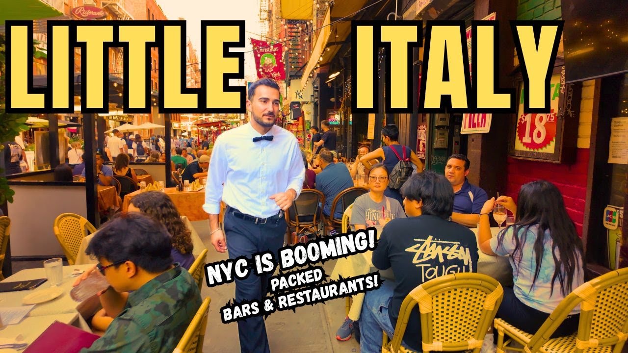 Exploring NYC LITTLE ITALY 🇮🇹 | What Manhattan Is REALLY LIKE After 6pm! | NYC Is BOOMING! Exploring NYC LITTLE ITALY 🇮🇹 | What Manhattan Is REALLY LIKE After 6pm! | NYC Is BOOMING!