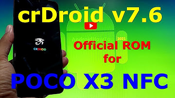 crDroid v7.6 Official for Poco X3 NFC (Surya) Android 11