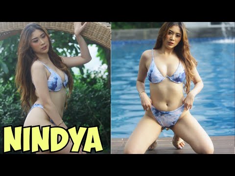 akhirnya bisa motret Nindya model cantik..Photoshoot pakai Bikini..