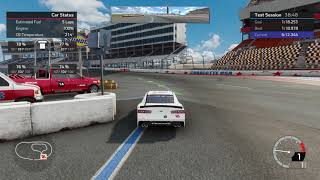 NASCAR Heat 5 Charlotte Roval Xfinity Setup with driving tips - 1 18 6 lap times