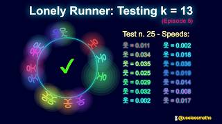 The lonely runner problem test series episode 5
